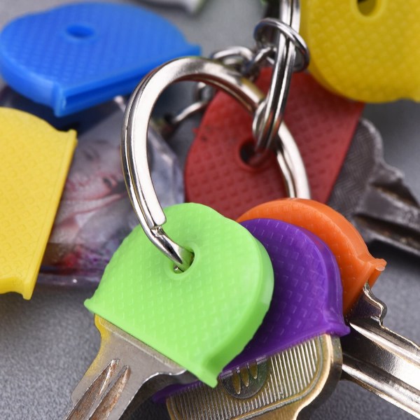 32 st flexibla nyckelskydd för att enkelt identifiera dina nycklar
