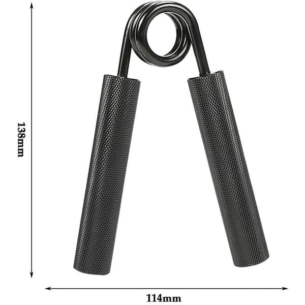Heavy Grips, Håndgreb til begyndere til professionelle, 100 lbs, Sort