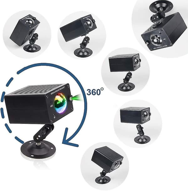 Stjerneprojektorlys, acsergery Led Galaxy Star Light Projector med