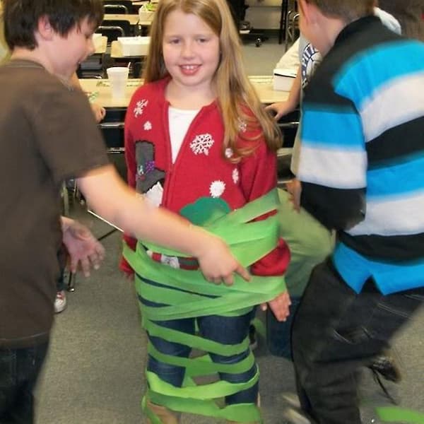 Julgransdekorationsscroll för Lek och Dekoration av Hem och Trädgård