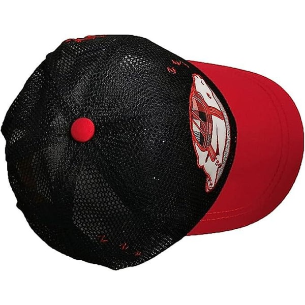 Barn Baseball Cap Sommar Andningsbar Mesh Cap Pojkar Trucker Hat Vit