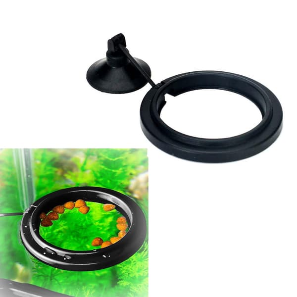 Fiskfoderring, Betta Fisktillbehör Dammmatningsring Fiskmatare Aquarium Fish Turtle Tank Accessoarer