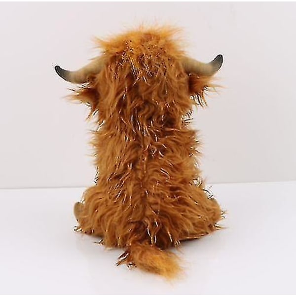 26cm Highland Cow Cuddly Soft Toy - Scottish Scotland Cow Plysch