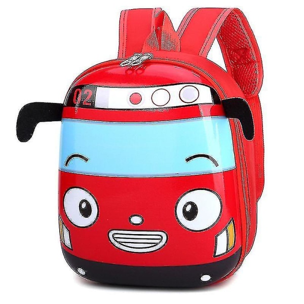 Sød overkommelig skoletaske børn tegneserie 3D bilform skolerygsæk børnehave skoletaske velegnet til drenge piger børn