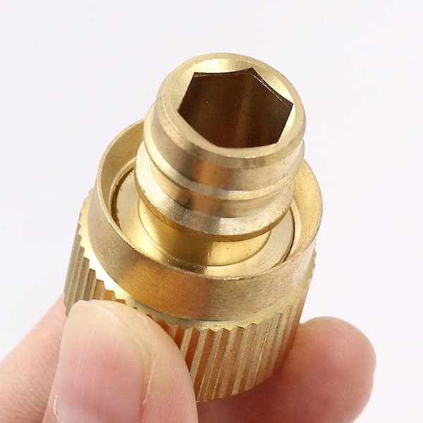 Kran standardkoppling snabbrör 1/2" 3/4" högtrycksvattenpistol (a, stil)