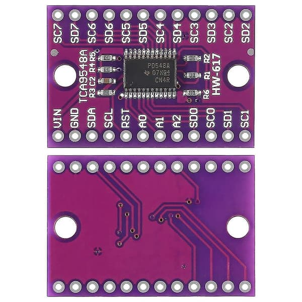 10 st TCA9548A I2C IIC Multiplexer Breakout Board Modul 8 Kanals Expansionsutvecklingskort För