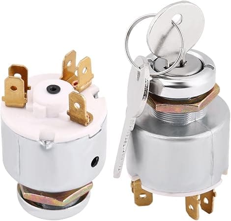 Bil Universal 12V Motorstartbrytare med 2 Nycklar