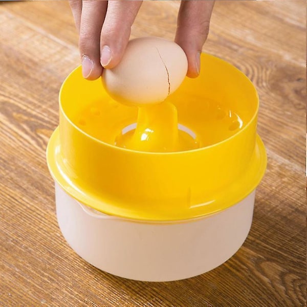 Äggseparator Äggvita Äggula Separator Köksägg Separationsverktyg Äggdelare Äggvita Äggula Filter Köksgadget