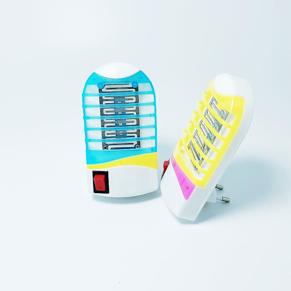 Bug Zapper inomhus, myggfångare med stickkontakt, elektrisk liten flugfälla för hus, mini insektsdödande lampa eliminerar flygande skadedjur för hemmet