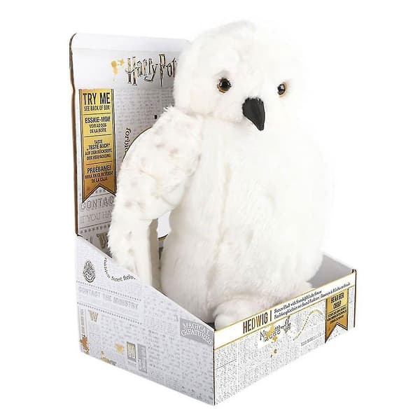 Hedwig Feature Plysch Med Ljud A