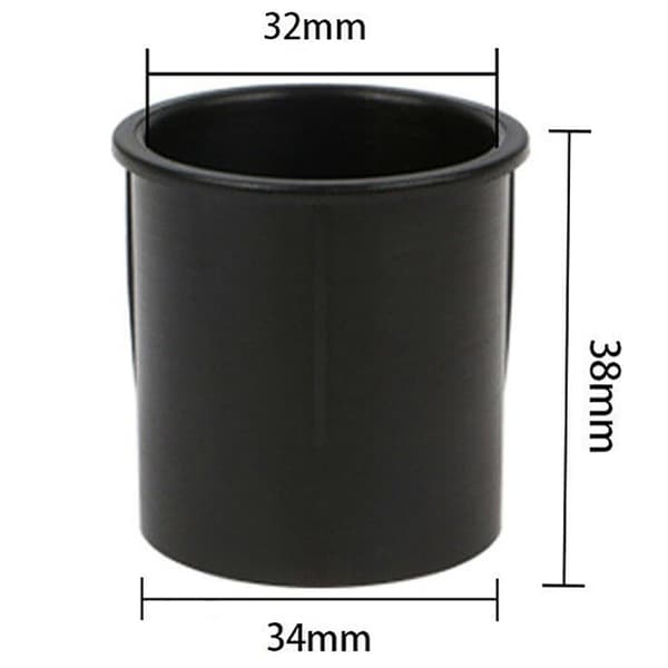 2x Universal Dammsugare 32/35mm Munstycksborste Adapter Svängbart Huvud