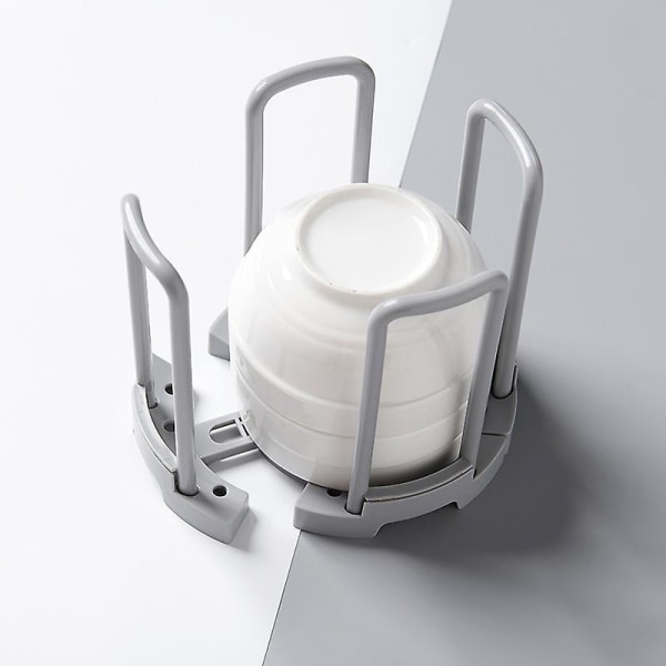Plastfäste diskbänk avloppsställ kök infällbart förvaringsställ för porslin