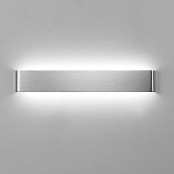 Moderna Aluminium Lång Strip LED Vägglampor Inomhus Sovrum Sängtrappa Vitt Ljus