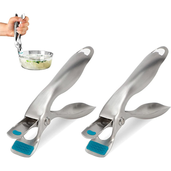 Rostfritt stål brännklipp set om 2