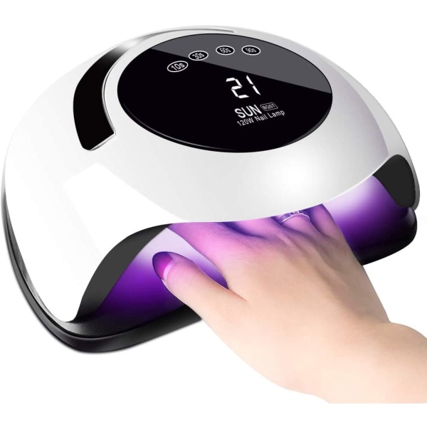 120W UV LED Professionell automatisk nageltork