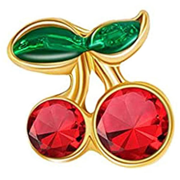 42 kpl Luksus Alloy Cherry Kynsikoristeet Kynsikoristeluun 3d Kynsikoristeet Kirsikka Kynsikoristeet Tarvikkeet Strassit Kynnet Kynsikoristeet Kynsikoristelu