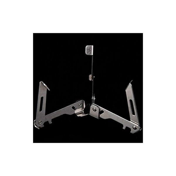 Udendørs beholder komfur stabilisator gas tank holder sammenklappelig beholder sammenklappelig stativ brændstof camping komfur stabilisator