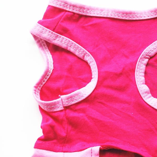 Husdjursklänning Cheerleaderklänning Hund Bomull Sommarklänning