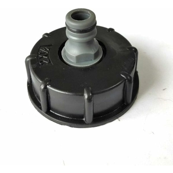IBC Tank Adapter Plast S60X6 Grovt gängad lock till 1/2\" IBC Tank Valve Kran Adapter