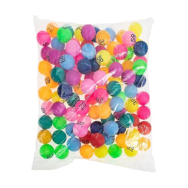 100 st Lotteribollar