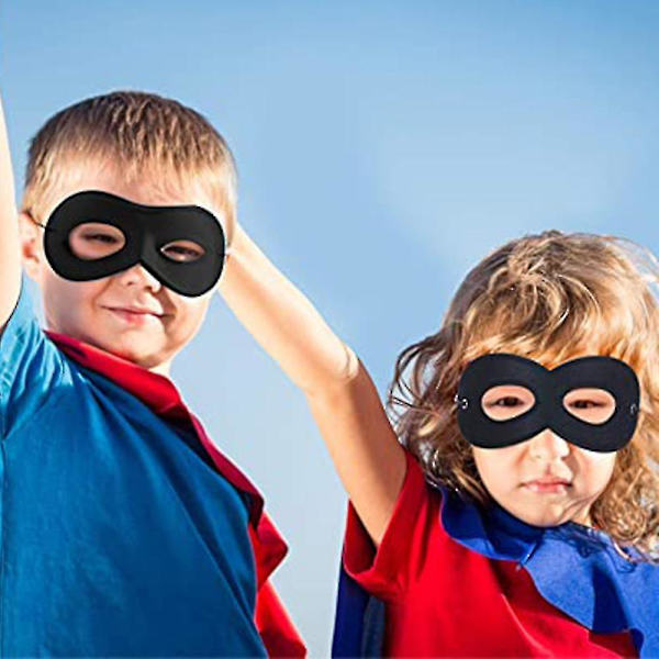 11 stycken filt 8 ord ögonmask för din maskerad födelsedagsfest-1