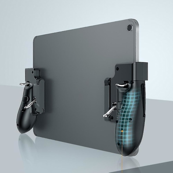 Sex finger Pubg-kontroller Pubg Mobile Trigger Gamepad Grip L R Fire Aim-knapp Joystick för Fp