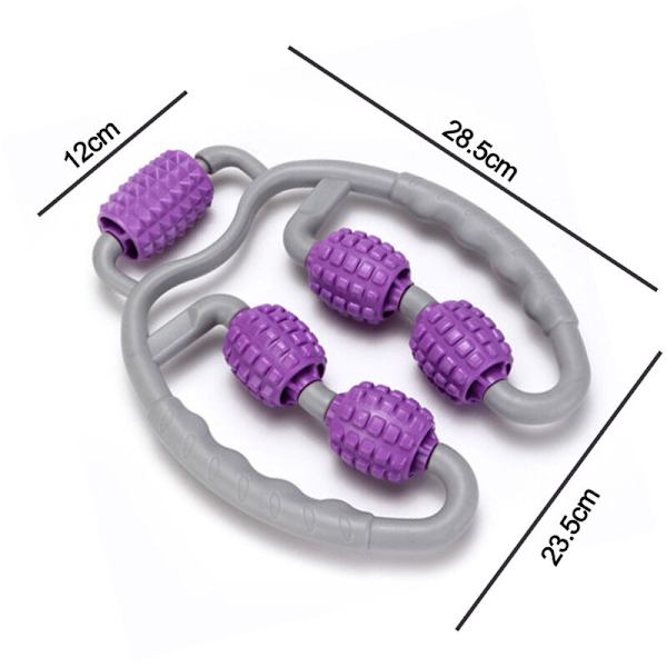 Kotilihasten vaahtomuovirulla hierontatikku lievittää harjoittelun jälkeistä itsehierontaa lievittää kipua Facsia syvä kudos Violetti