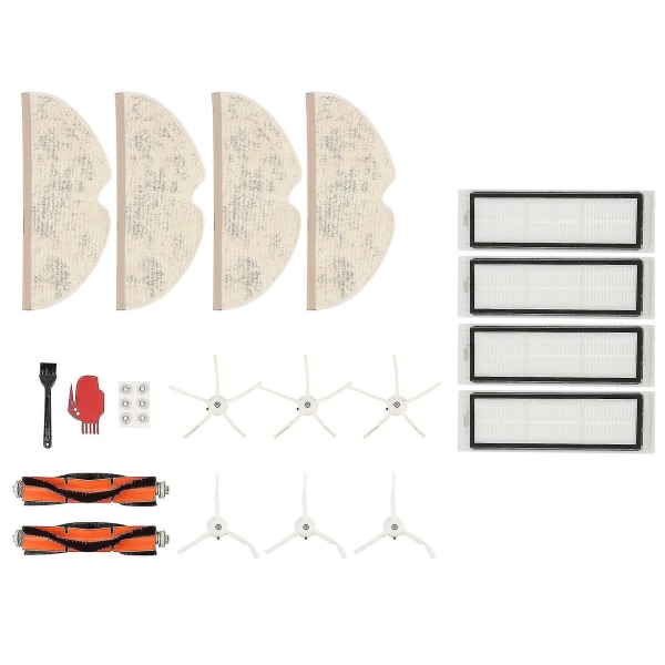 24-pack för Roborock S4 S5 S5 Max S6 S6 Max E4 E20 E25 Xiaomi dammsugare