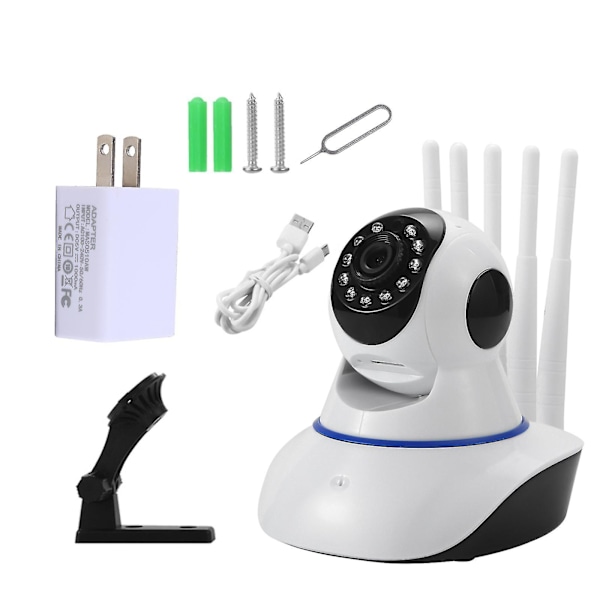 Säkerhet Hemövervakning Inomhus Trådlös Video Säkerhet Baby Monitor Webbkamera