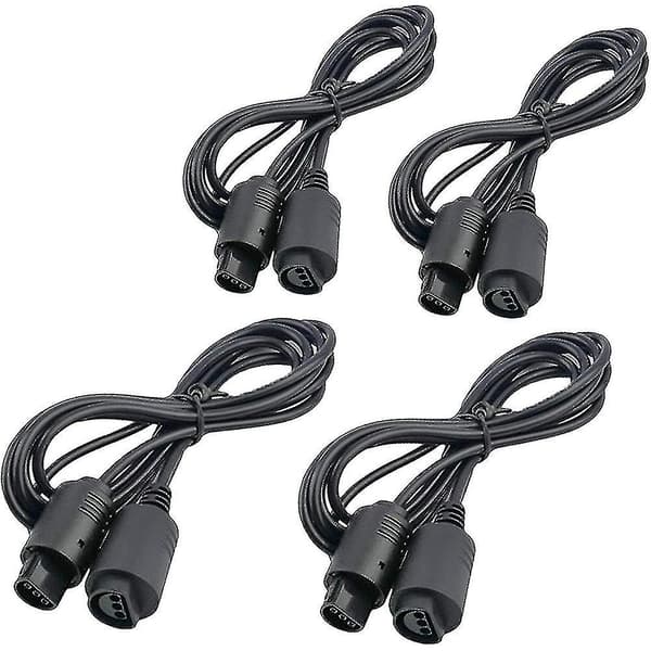 4-pack 6ft N64-kontrollförlängningskabel för N64-kontroll