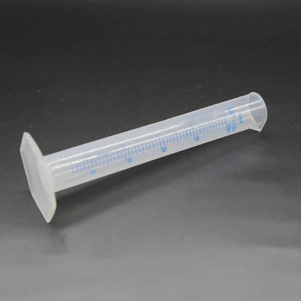 1 st Plastmätcylinder Vätskeskala Mätprovrör Cylindrisk Mätkopp (50 ml)