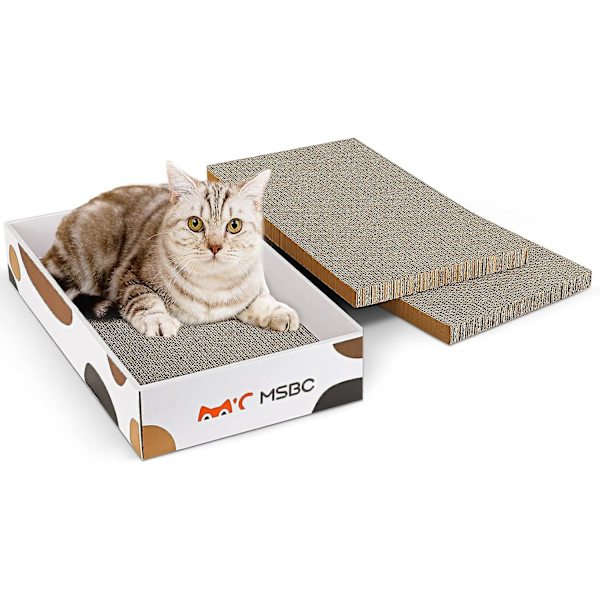 3-delad kattklösbräda, dubbelsidig kattklösbräda