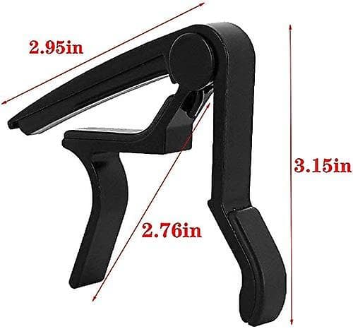 2 gitarrtriggers för akustisk gitarr, elgitarr, folkgitarr och elektriska instrument