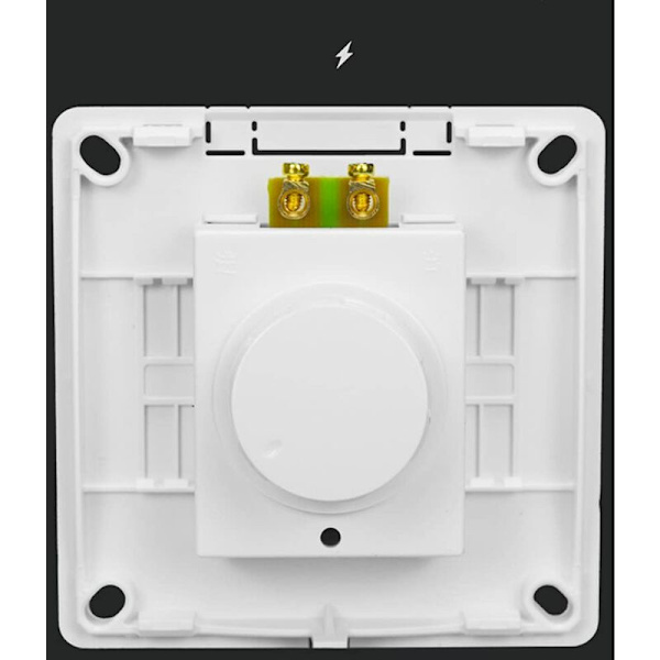 Takfläktsjustering - 220 V 10 A väggströmbrytare för dimmer från 15 till 300 W - Typ 86