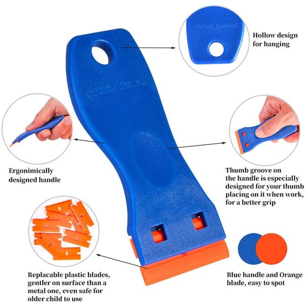 Plastskraber plastblade plastblade, vinduesskraber med klinge