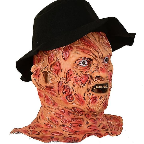 Freddy Mask Film Halloween Biokemiska Zombie Huvudbonader Jason Zombie Huvudbonader