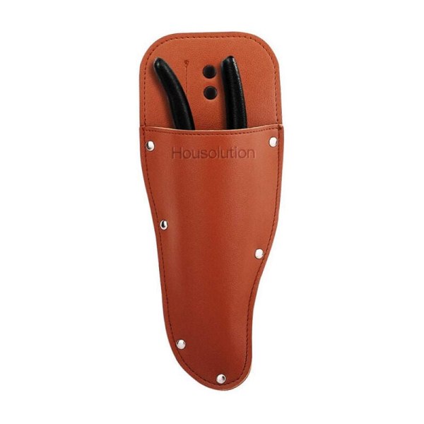 2 Pcs Pruner Sheaths,WideSmart Shear Holster Garden Pruner Protective Case PU Leather Pruning Shears Tool Holder Multifunctional Belt Accessory