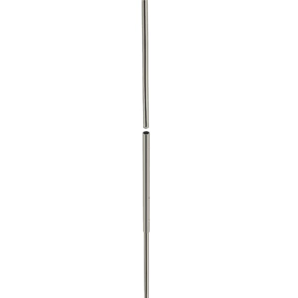 Støttepæl til enkeltstammede planter i rustfrit stål - 75 cm høj