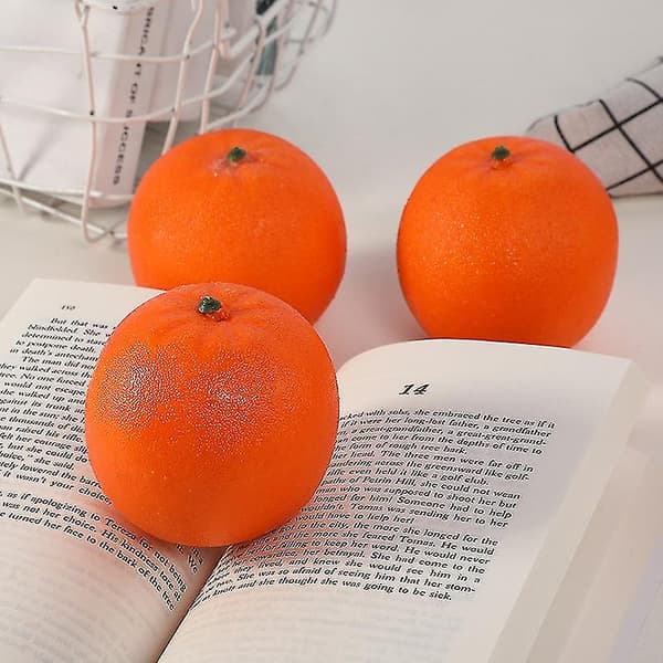 3st Simuleringsfruktskum Fake Orange Model