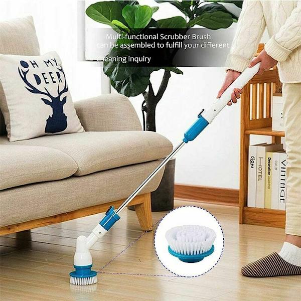 Spin Scrubber Starlight 3-pack ersättningsborsthuvuden för elektriska rengöringsborstar för badrum, kakel, golv, väggar, dusch, badkar och kök