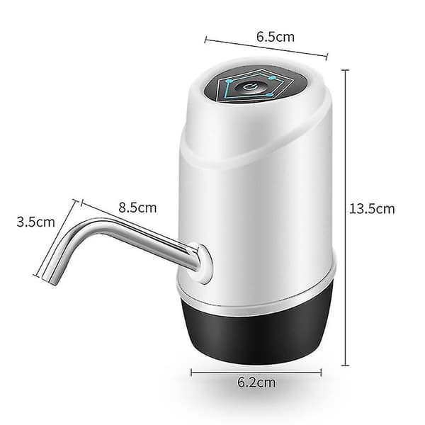 Vattenpump? Flaska, Elektrisk Vattenbehållare Universal USB Laddning Dricksvattenflaska Pump Yo