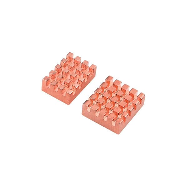 Ren koppar kylfläns för Orangepi Zero 2w, kylfläns för Orangepi Cpu moderkort, multifunktionell kylfläns