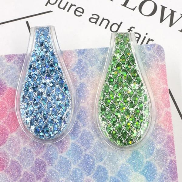 Luovat kalanmuotoiset glittermagneettiset kirjanmerkit, käsintehdyt kirjan koristeet, söpö koriste, luova kirja, söpö magneettinen etiketti