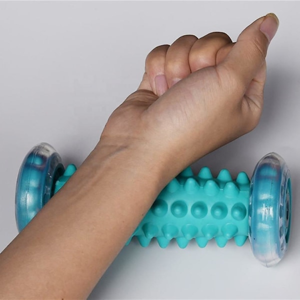 Fotmassage Rulle Och Spikboll Terapi Set, Manuell Fotmassageapparat För Plantar Fasciit, Häl & Fotsmärta, Triggerpunktsterapi, Muskel.