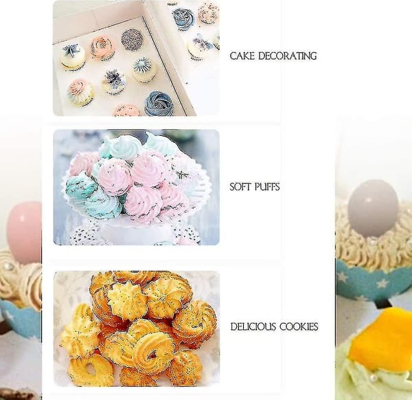 Munsatsset, Cupcake Dekoration Baksats, Baktillbehör