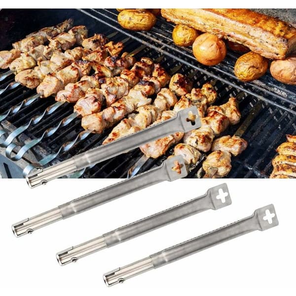 Portabelt Grillrör Teleskopiskt Grillrör 4 Styck Grillbyte