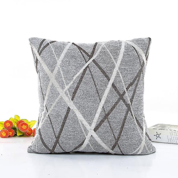 Plush Kudde Soffa Midja Kasta Kuddeöverdrag Heminredning Kuddeöverdrag Fodral