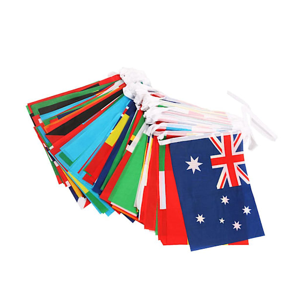 Mini Internationella Flaggor Världsflaggor Internationella Flaggor Banner Spel Strängflaggor