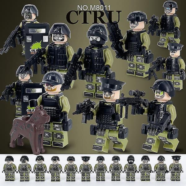 Seriebyggleksaker 12 minifigurer-4