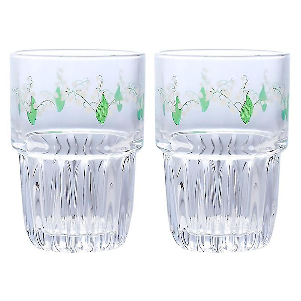 2 st Kaffeglas
